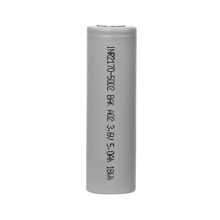 !Coming Soon! BAK 50D2 Tabless 21700 Battery Cells, Set of 6 with Holders