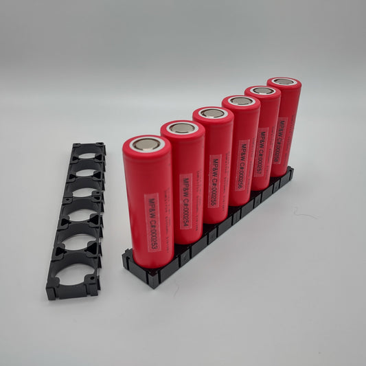 EVE 50PL Red Pre-Production 21700 Cells, Set of 6 with Holders