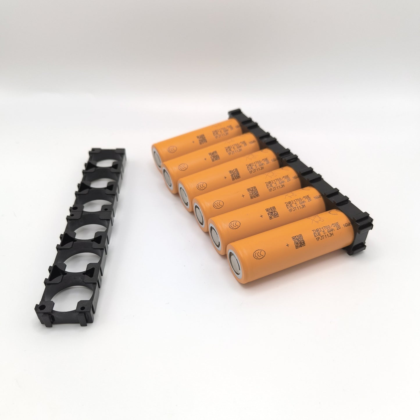 !NEW! EVE 58E 21700 Battery Cells, Set of 6 with Holders
