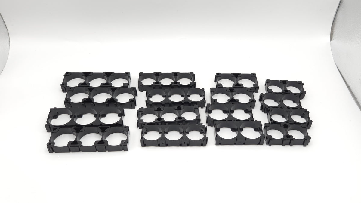 !NEW! Battery Pack Cell Brackets, Black ABS