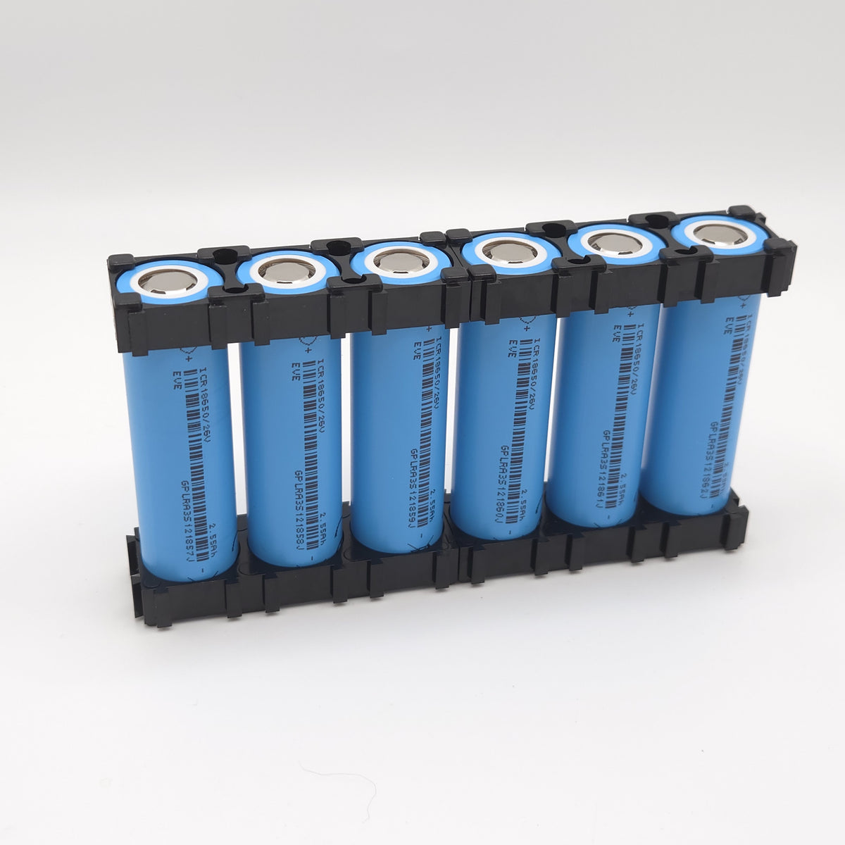 !NEW! EVE 26V 18650 Battery Cells, Set of 6 with Holders