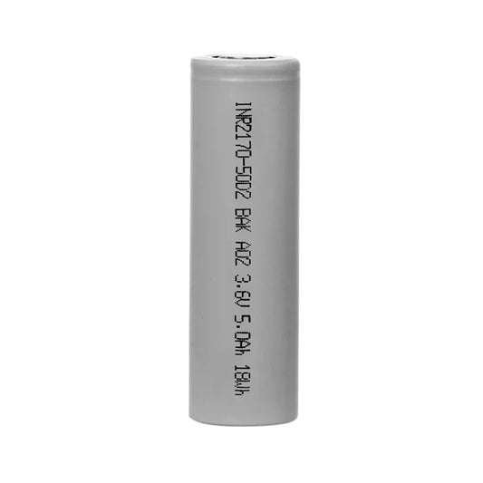 !Coming Soon! BAK 50D2 Tabless 21700 Battery Cells, Set of 6 with Holders
