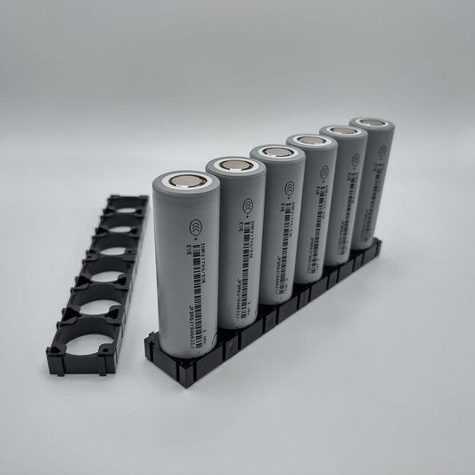 EVE 50E 21700 Battery Cell, Set of 6 with Holders