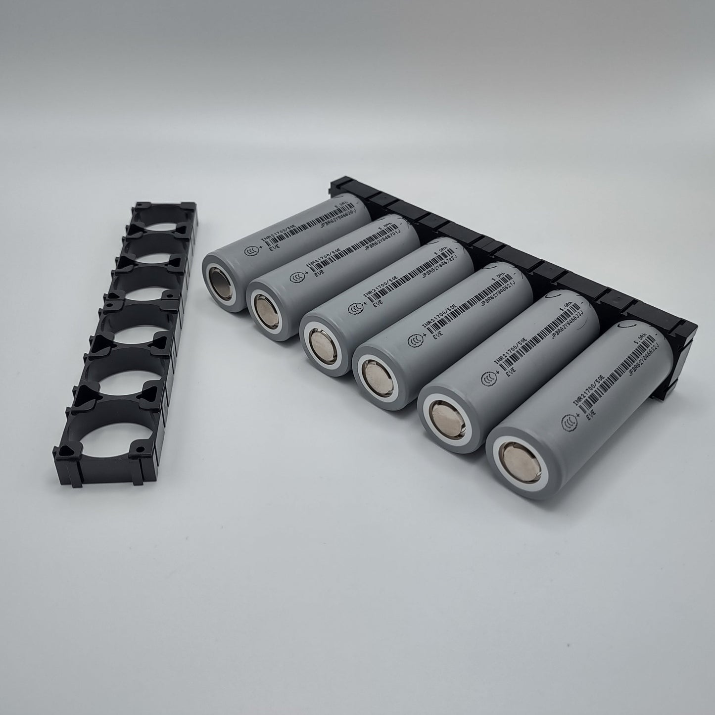 EVE 50E 21700 Battery Cell, Set of 6 with Holders