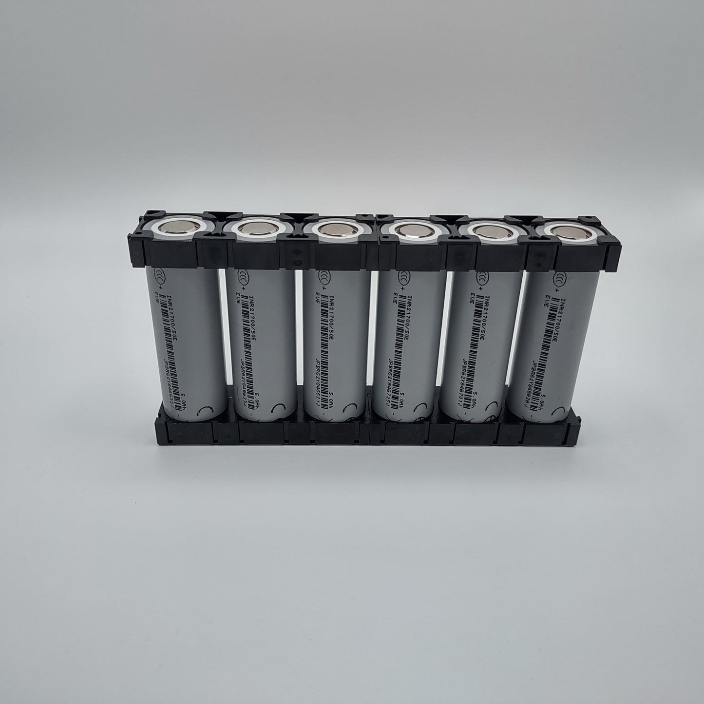 EVE 50E 21700 Battery Cell, Set of 6 with Holders