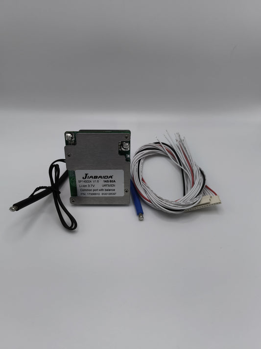 JBD (Jiabaida) 7-14S Smart BMS 0-50A OCP With Balance Leads and Bluetooth
