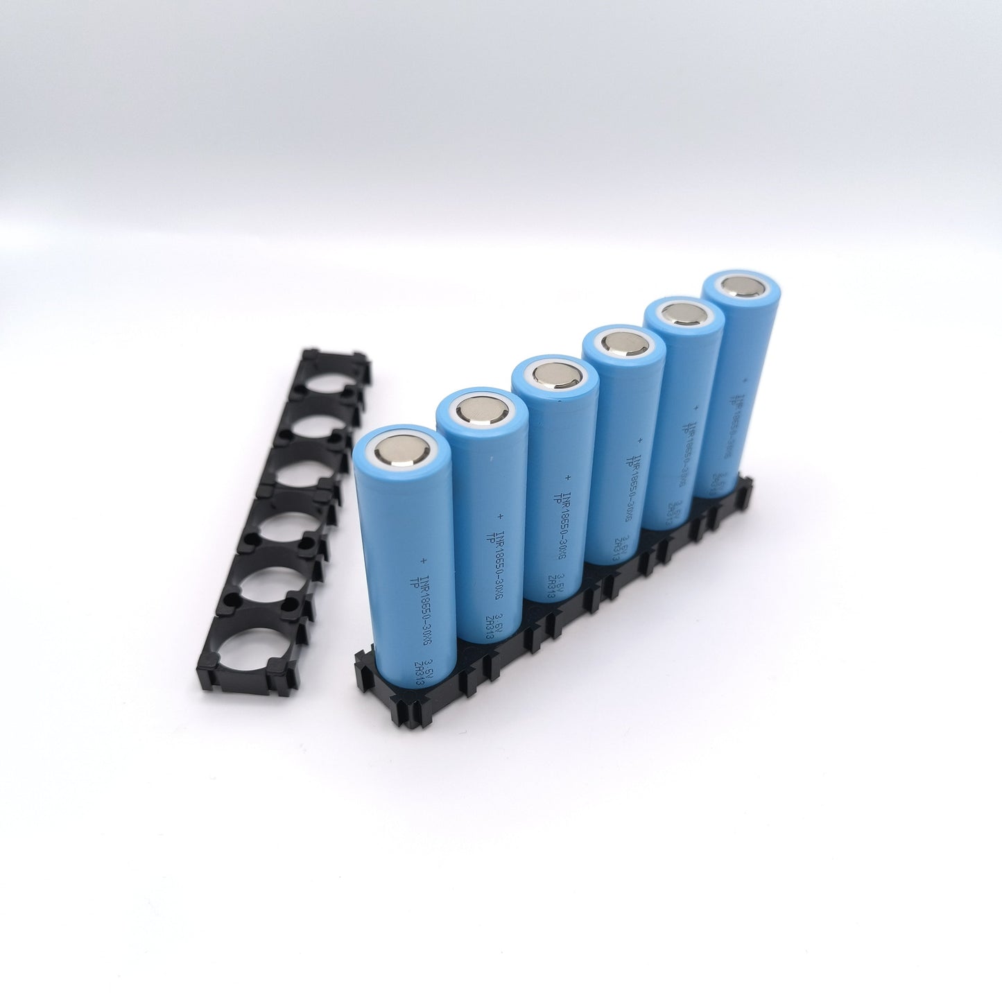 !NEW! Tenpower 30XG Tabless 18650 Battery Cells, Set of 6 with Holders