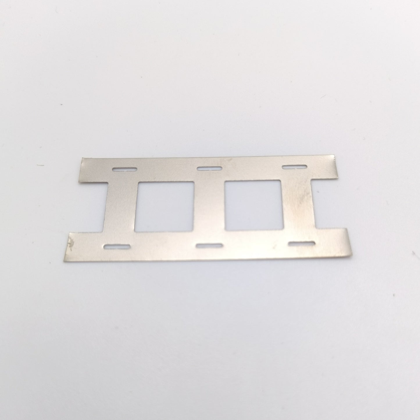 !NEW! Slotted Cell Welding Tabs, 0.2mm Thick, Spaced for Standard Plastic Cell Holders, Per 6 terminals
