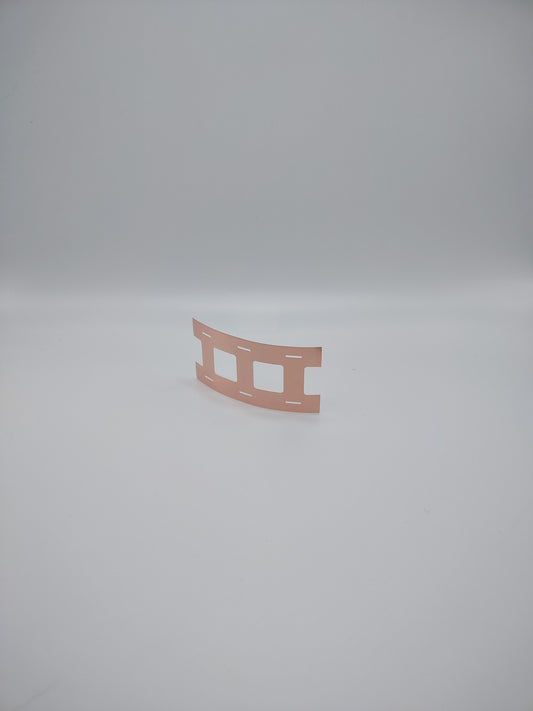 Copper Cell Welding Tabs, 0.2mm x 9mm, 23mm cell spacing for 21700 cell spacers, 6 terminals per.