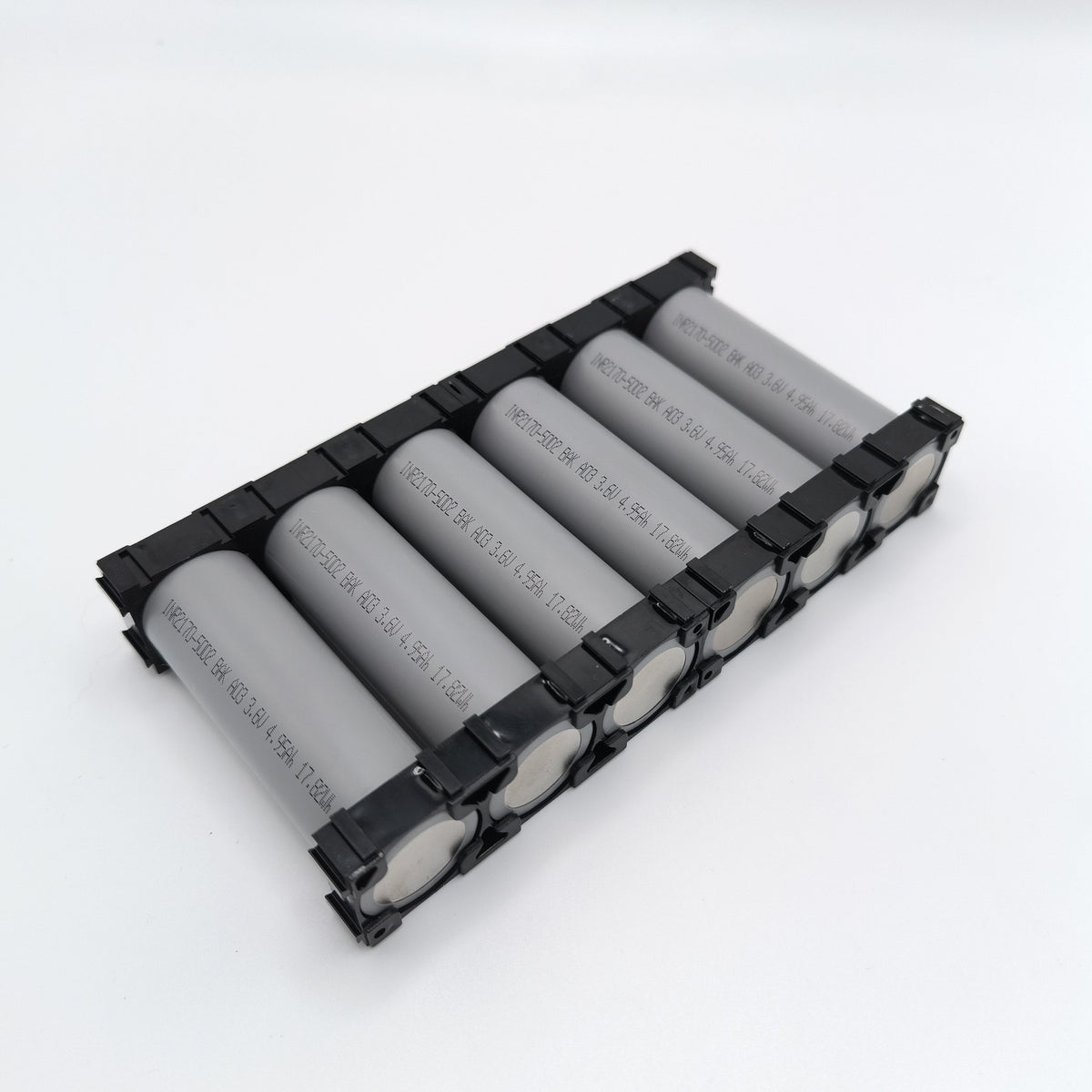 !NEW! BAK 50D2 Tabless 21700 Battery Cells, Set of 6 with Holders