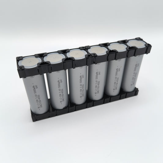 !NEW! Reliance RS50 Tabless 21700 Battery Cells, set of 6 with Holders