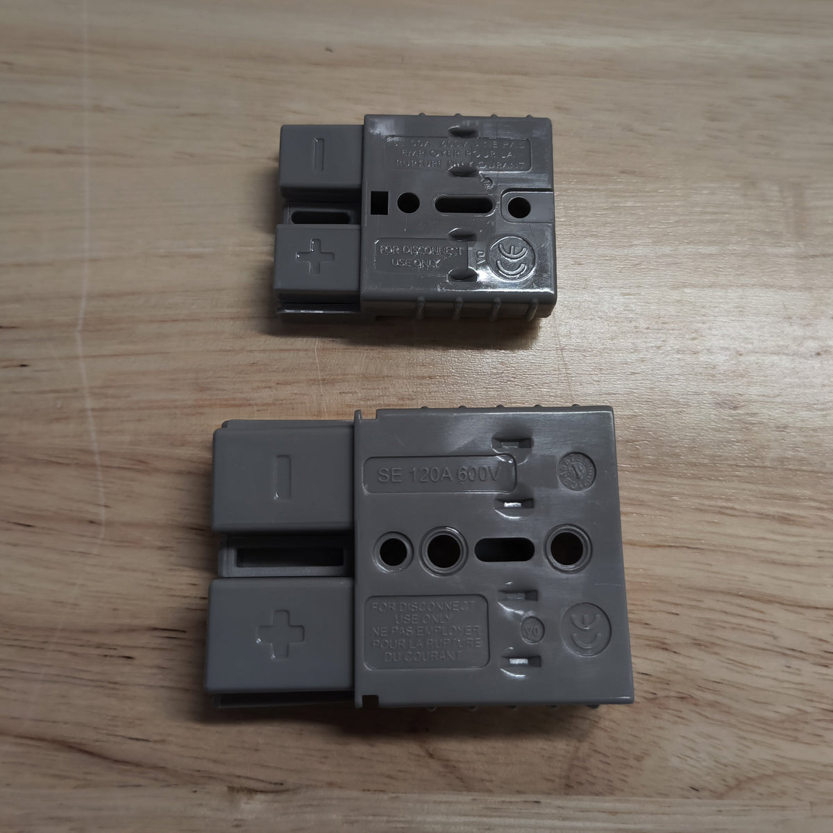 GEN Anderson PowerPole style Grey 2 Pole Connector Housings