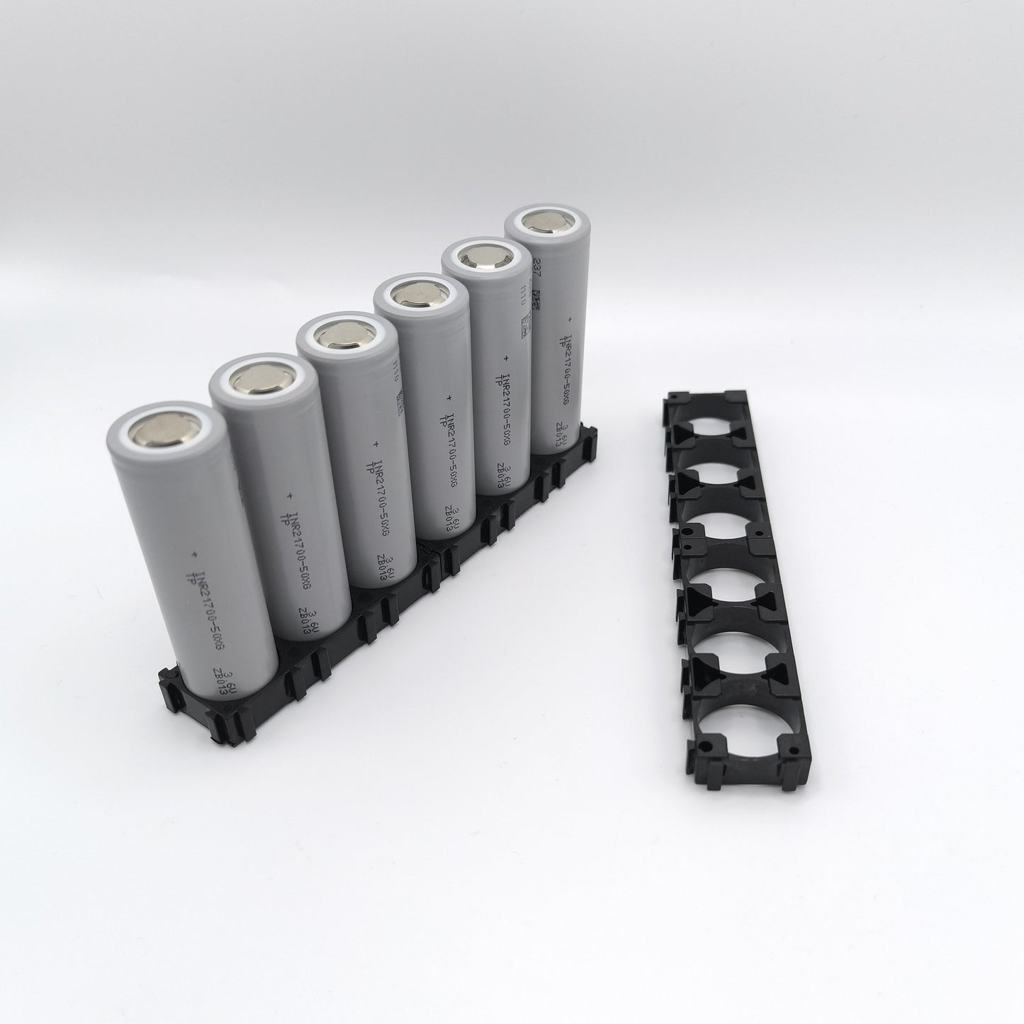 !NEW! Tenpower 50XG Tabless 21700 Battery Cells, Set of 6 with Holders